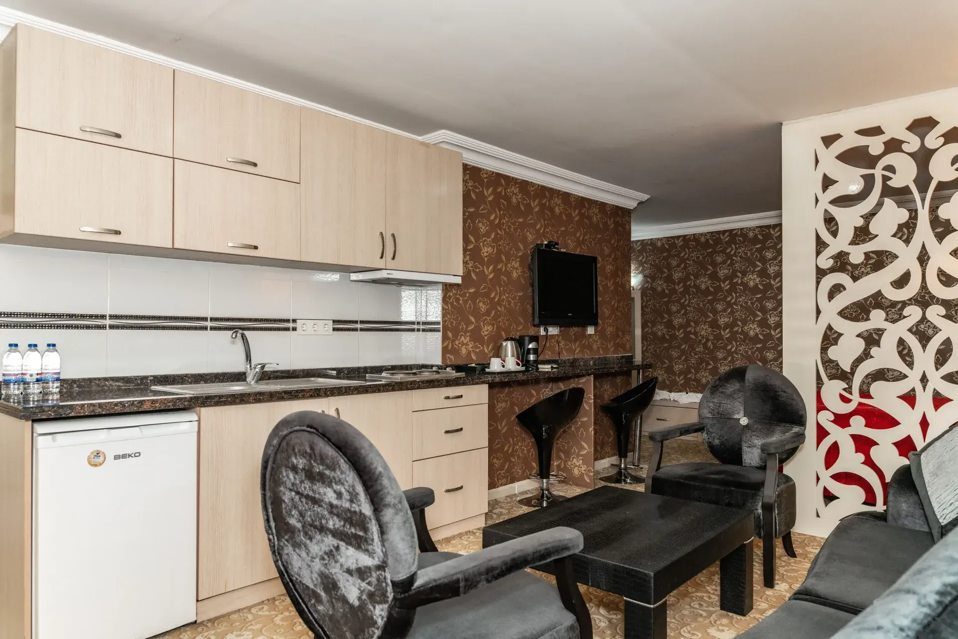 Executive suite seating