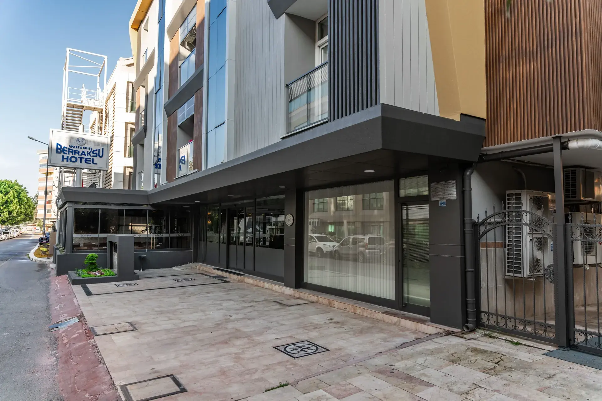 Hotel entrance